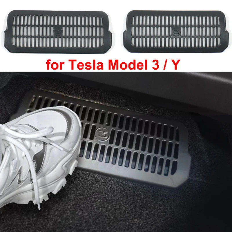 Für Tesla Model 3 Highland 2024, unter dem Sitz, Luftauslassabdeckung, Modell Y HW4.0, Schutzgitter, Staubgehäuse, Maske, Schutzabdeckung, Patch Image