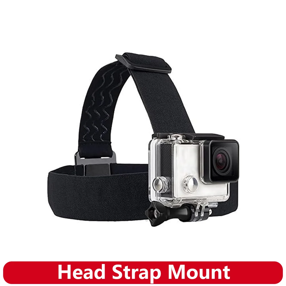 Kopfbandhalterung Stirnband Gürtelhalter für GoPro Hero 13 12 11 10 9 8 7 6 insta 360 SJCAM AKASO DJI Osmo Action Kamerazubehör Image