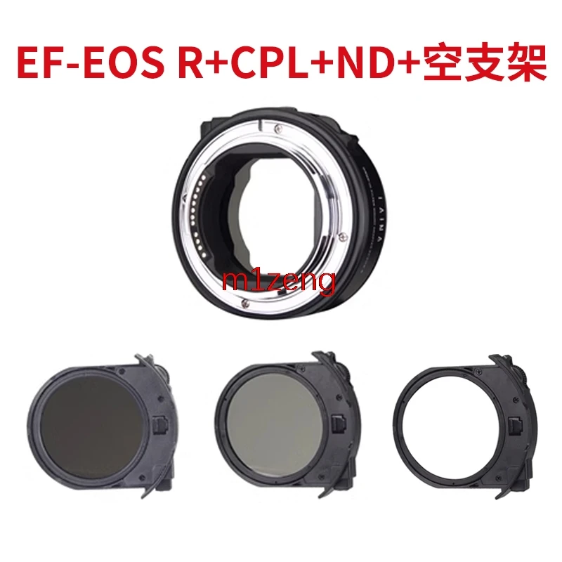EF-EOSR Autofokus-Drop-in-CPL-Filter-Adapter für Canon EOS Objektiv auf Canon RF-Mount R3 R5 R5C R6II R5II R7 R8 RP R10 R50 Kamera Image