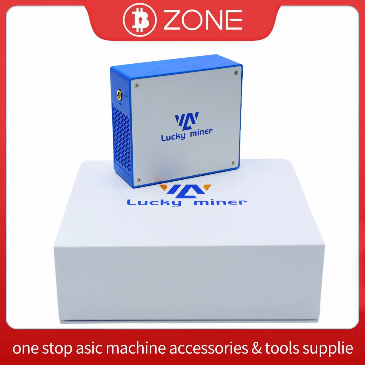 Bitcoin Lucky Miner LV07 1TH/S 26W SHA256 Algorithmus Crypto Solo Asic Kryptowährungs-Miner Image