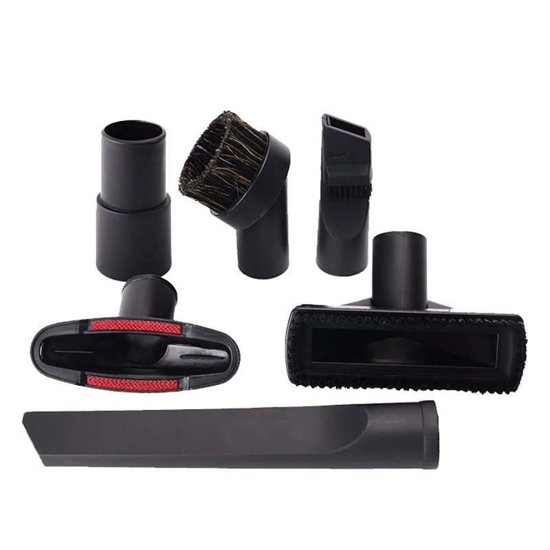 6 Stück Universal 32mm Staubsauger Zubehör Reinigungs set Bürsten düse Image