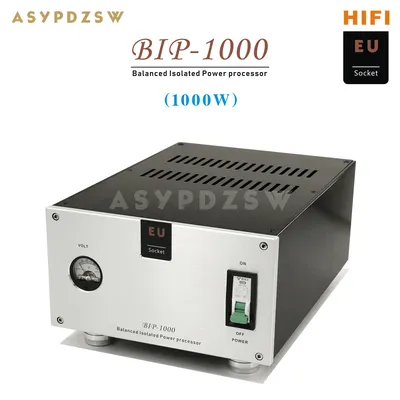 BIP-1000 3 Sitze EU-Buchse HIFI 1000VA Ringkern symmetrischer Trenntransformator 1000 W AC Image