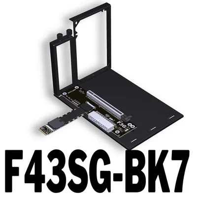 For M.2 NVMe key M to PCI-E 5.0 X16 eGPU Adapter Cable for Notebook ITX/STX Graphics Card External to M.2 NVMe Docking Station