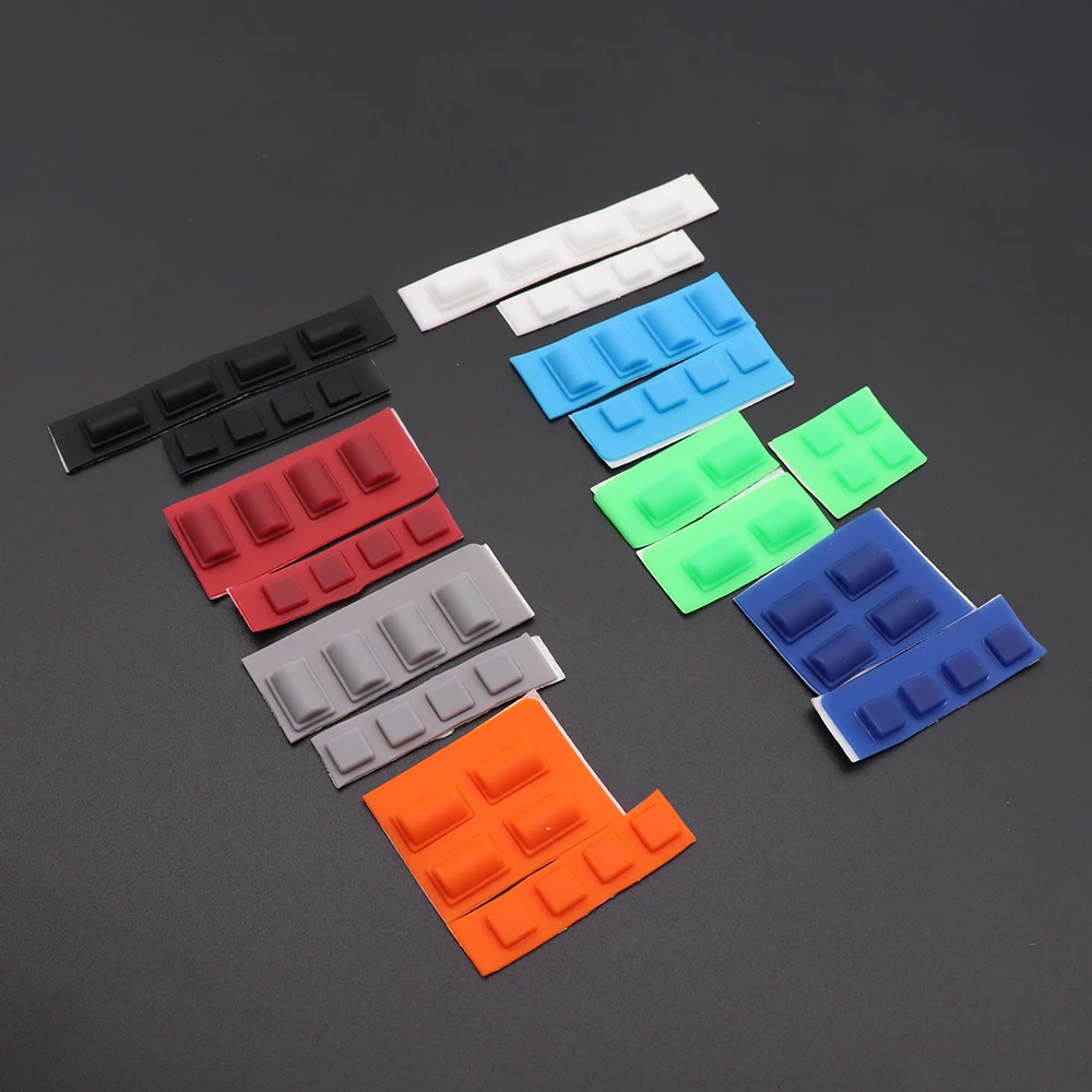 Für Nintendo Konsole WII Rutschfeste Gummiauflage Staubstopfen Schraube Füße Abdeckung Ersatz Image