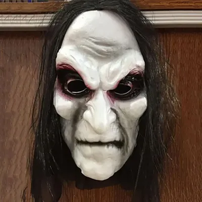1 pc Halloween Horror Maske Zombie Maske Latex biochemische Monster Maske geeignet für Kostüm Party Image