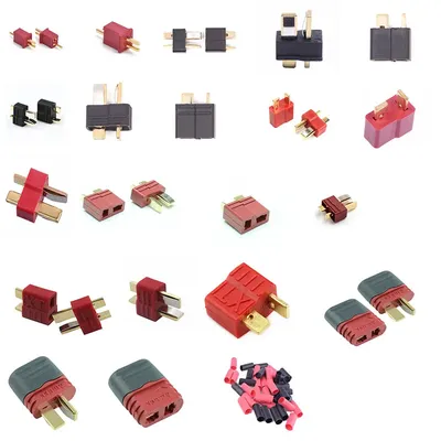 Sicherung Modell t Stecker Stecker und Buchse Deans Stil für RC Lipo Batterie Auto Flugzeug Image