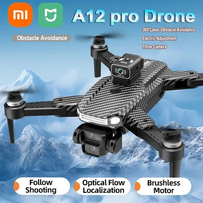 XIAOMI Mijia A12 Pro 8K Drone Brushless Motor 4K Profesional FPV Quadcopter Obstacle Avoidance RC Drone Original Helicopter Toy