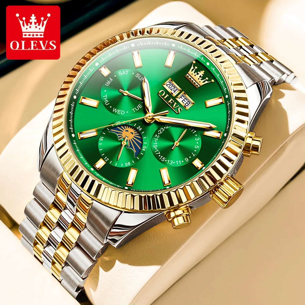 Olevs 6688 Business uhr für Herren ausrüstung High-End-Herren uhren Image