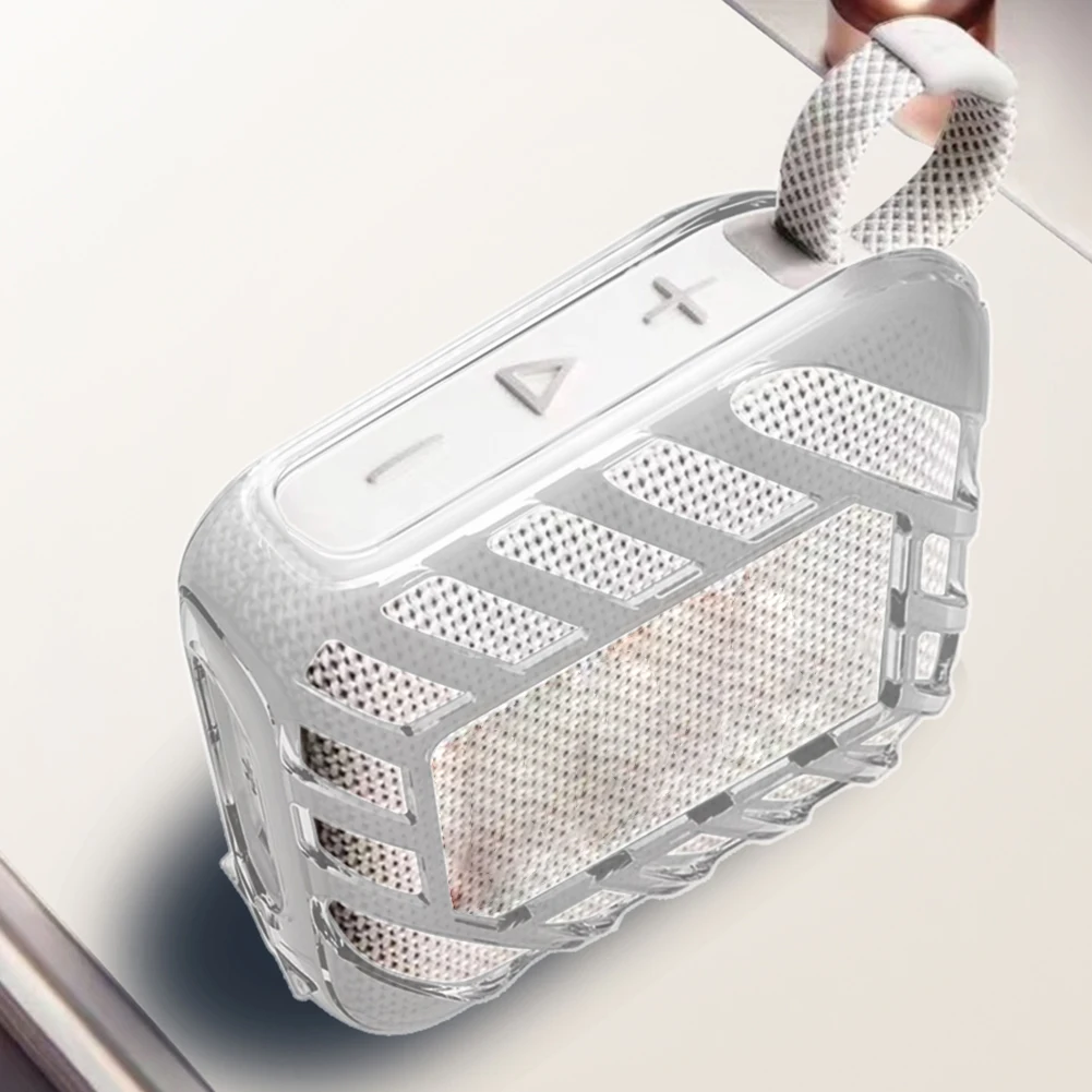 TPU-Schutzhülle Anti-Drop-transparente Hülle Anti-Rutsch-Schutzhülle Schutzhülle für Jbl Go 4 tragbare BT-Lautsprecher Image