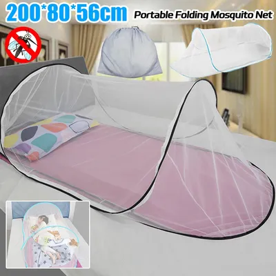 Pop-up Moskito netz Zelt mit Reiß verschluss Outdoor Camping Moskito netz tragbare klappbare Moskito netz für Camping Hinterhöfe