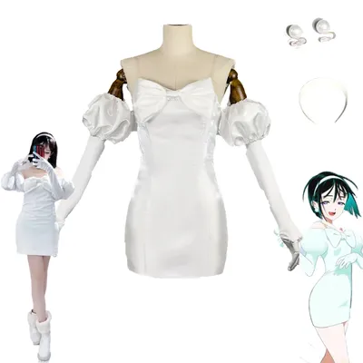 ALIEN Bühne Sua Cosplay Kostüm Perücke Kleid Kleid Halloween Party Roleplay Leistung Kleidung Sexy Image