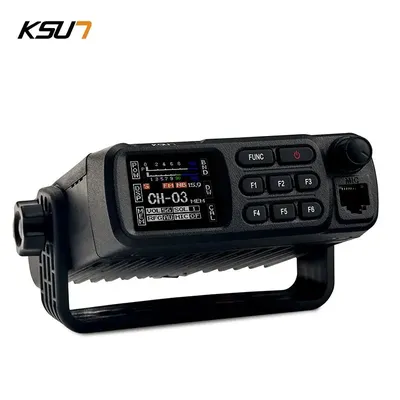 KSUT CB-100 CB Radio 26-27mhz Mini Mobile Car Amateur Radio Station Transceiver Shortwave With AM/FM 40 Channel Handheld Mic