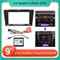 9 Zoll 2Din Autoradio Rahmen Audio Dash Trim Fascia Panel Kit für Mazda 3 2004 2005–2009 Android Stereo Player Audio Innen