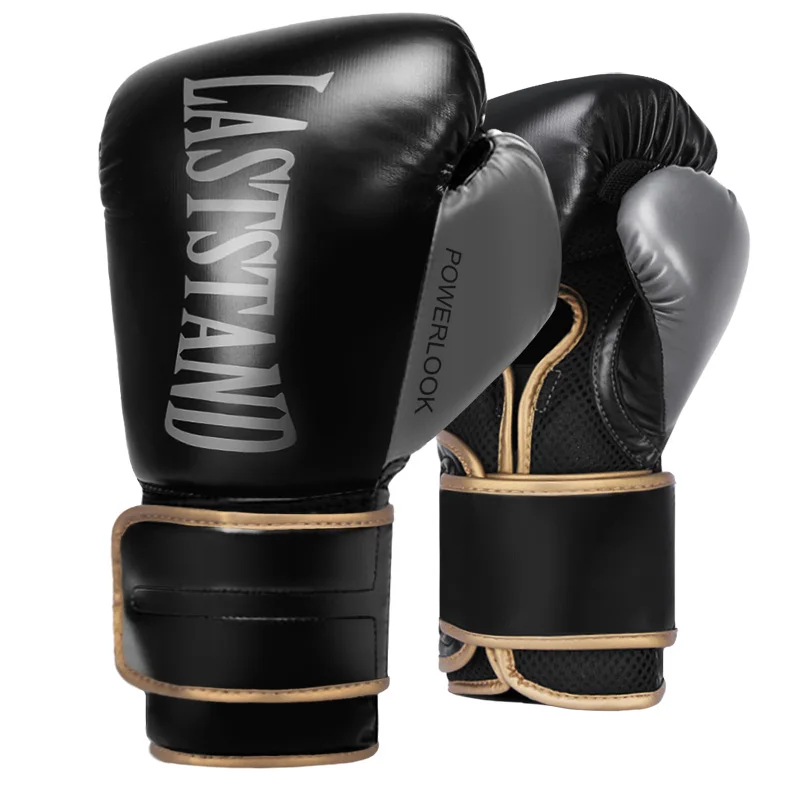 Professionelle Boxhandschuhe mit Latex-Innenblase Combat Sanda Erwachsene Erweiterter Handgelenkschutz Training Combat Fitness-Handschuhe Image
