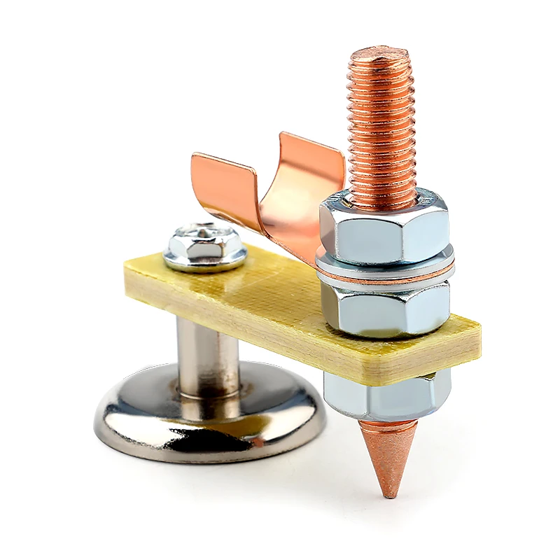 Metallbearbeitung Magnet Kopf Magnetische Boden Klemme Metall Platte Schweißen Unterstützung Werkzeug Zubehör Einzigen Kopf Stil Image