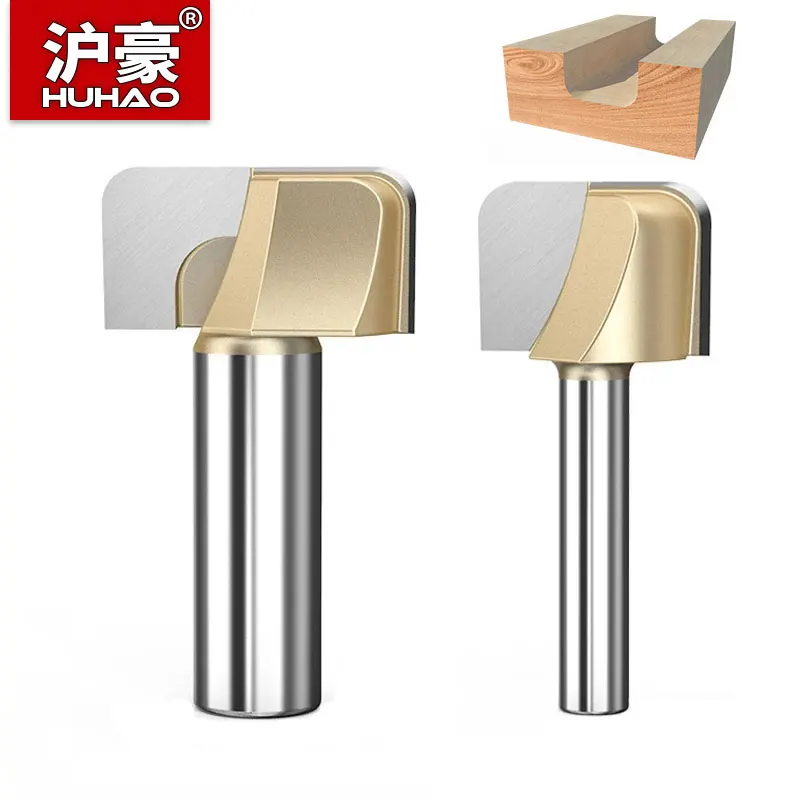 HUHAO Schüssel und Tablett Router Bit 1/4 1/2 Schaft Holz Cutter Schüssel Muster Router bit Holzbearbeitung Werkzeuge Carving Fräser Werkzeug Image