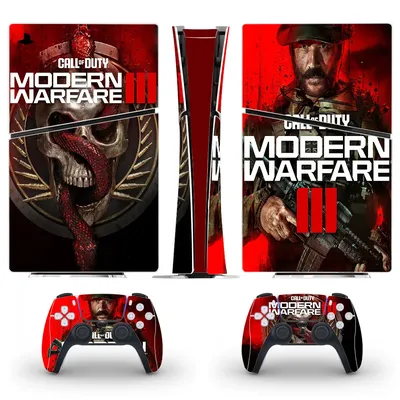 Game COD Neue PS5 Slim Digital Skin Aufkleber Schutz Aufkleber Abdeckung für Konsole Controller PS5 Image