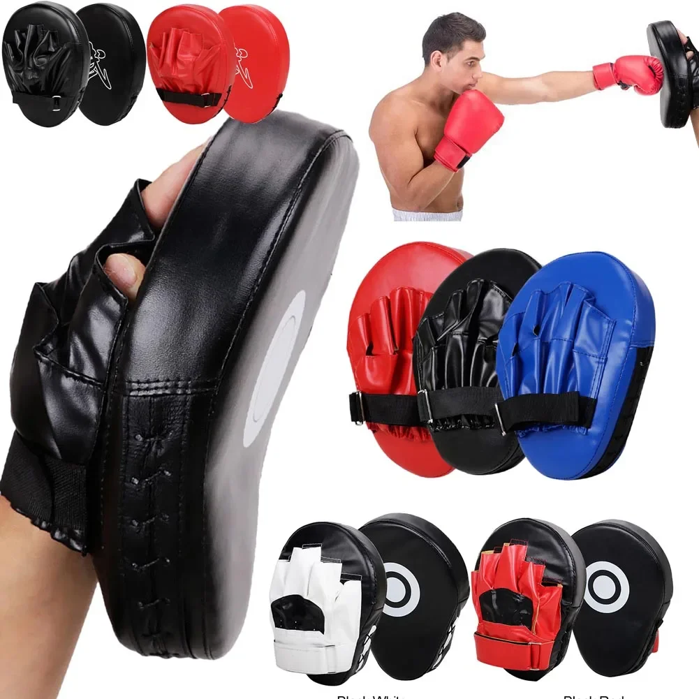 Kickboxhandschuhe Pad PU Leder Punch Target Bag für Erwachsene Kinder Boxen MMA Karate Muay Thai Free Fight Sanda Trainingsausrüstung Image