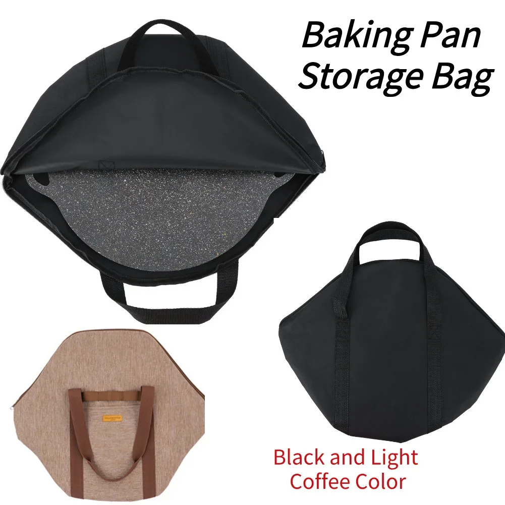 Backform Aufbewahrung tasche mit Griff Verschleiß fester Grill pfannen beutel 47x38cm Camping Bratpfannen beutel Outdoor-Grill werkzeug für die Küche Image