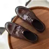 Gentleman handgemachte gewaschene Pferde haut Goodyear High Business Kleid Derby Männer Schuhe Outdoor Camping Wanderschuhe große Größe plus