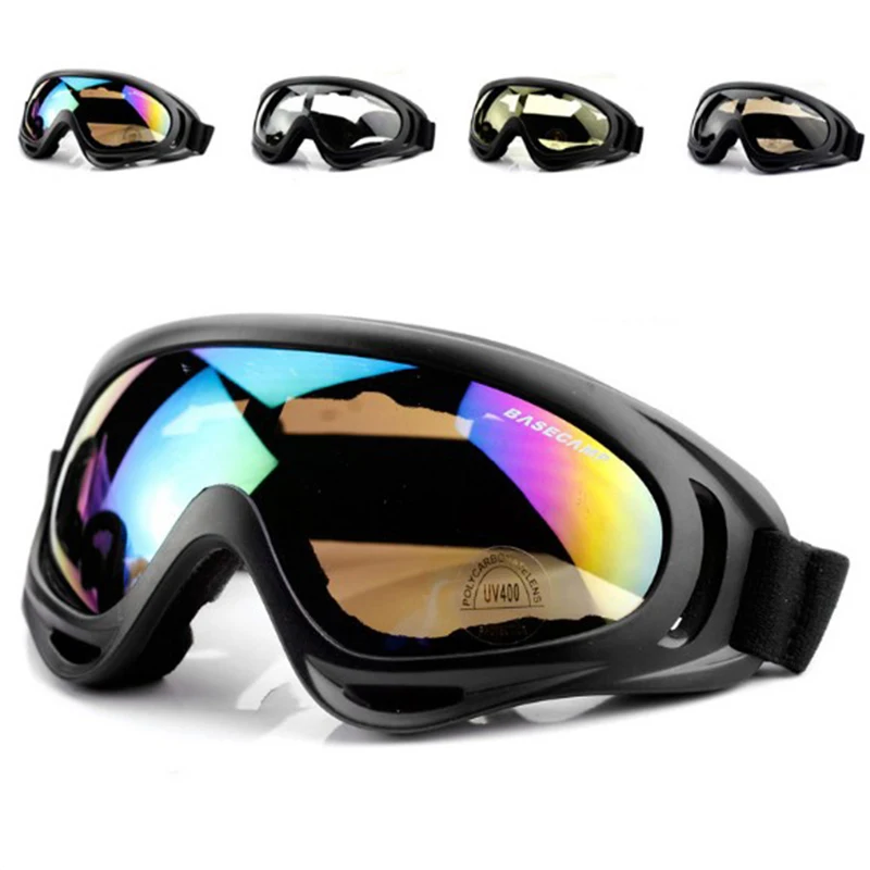 Motorradbrille, Motorrad-Offroad-Brille, Maske, Helmbrille, winddicht, verstellbar, Kreuzhelmbrille, Motocross-Brille Image