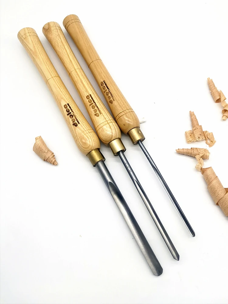 Spindel-Hohleisen-Set, Holzdrehmaschine, Drehen, HSS, Holzdrehen, Holzbearbeitungswerkzeug, A2010, A2011-1, A201 zur Auswahl Image