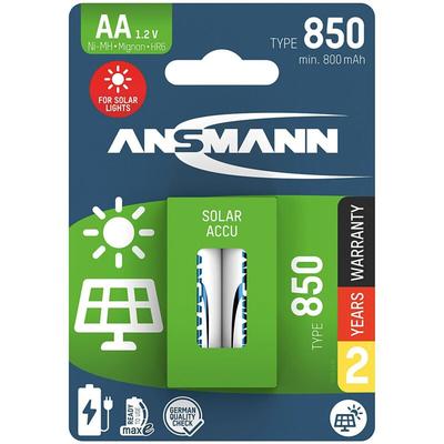 Akku NiMH Solar aa 2er Image