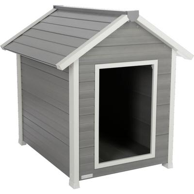 ECO-Hundehütte Hendry Hundehaus Schwingtüre Hundebereich 80580 - Kerbl