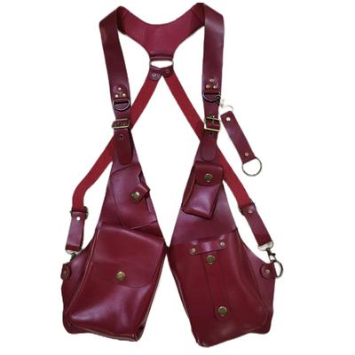 Anti-theft Harness Hidden Underarm Strap Wallet Holster Bag Faux Leather Double Shoulder Armpit Pocket Outdoors Sport Vest Accessories