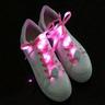 1 Pair LED Sport Shoe Laces Luminous Shoe Laces Glow Shoe Strings Round Flash Light Shoelaces