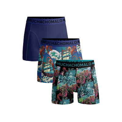 Muchachomalo Herren Boxershorts – 3 Stück – Herren Unterhosen Image