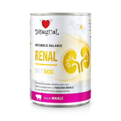 6x400g Schwein Disugual Metabolic Balance Renal Dog 6 x 400 g Hundefutter nass