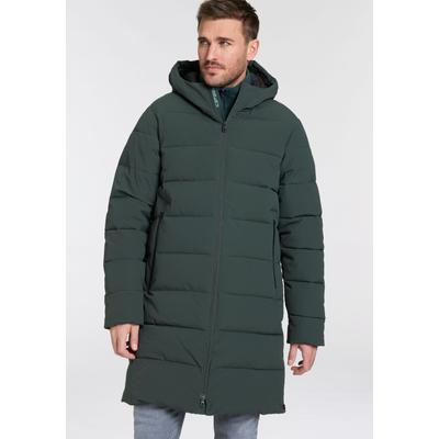Steppmantel ICEPEAK, Herren, Gr. 56, grün (dunkelgrün), Steppware, Obermaterial: 100% Polyester. Futter: 100% Polyester. Wattierung: 100% Polyester, unifarben, sportlich, Langarm, Mäntel Image