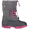 Winterboots CMP "KIDS AHTO WP SNOW BOOTS", Damen, Gr. 37, grau (asphalt), Synthetik, sportlich, Schuhe, wasserdicht
