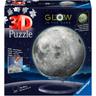 Puzzleball RAVENSBURGER ""Der Mond - Glow-in-the-Dark"" Puzzles bunt Kinder Made in Europe; FSC - schützt Wald weltweit