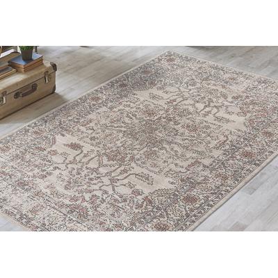 Teppich KAYOOM "Perry 325", beige, B:80cm H:16mm L:150cm, Baumwolle, Teppiche, digitaler Druck, verwaschenes Farbendesign, pflegeleicht Image