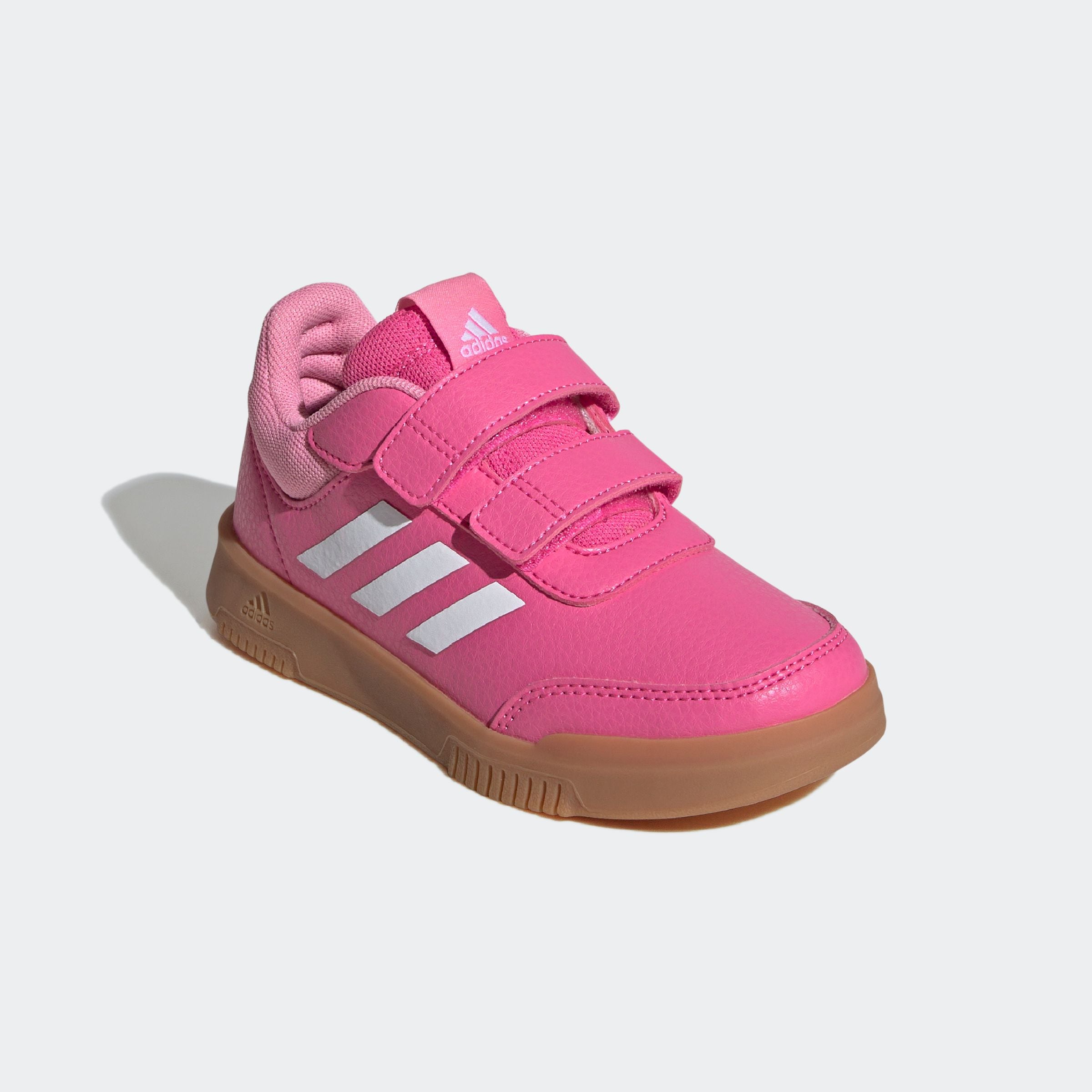 Klettschuh ADIDAS SPORTSWEAR "TENSAUR HOOK AND LOOP", Gr. 37, pink (pulse magenta, cloud weiß, bliss pink), Synthetik, Textil, Sportlich, Schuhe Image