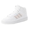 Sneakerboots ADIDAS SPORTSWEAR "RAPID COURT MID", Damen, Gr. 38,5, weiß (cloud weiß, core weiß, cloud weiß), Synthetik, Leder, sportlich, Schuhe, Sneaker, Schnürboots, Winterschuhe