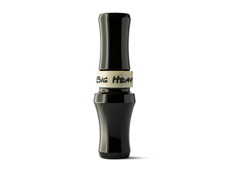 Rolling Thunder Game Call GC001BLK Big Heavy Short Reed Attracts Canada Goose Matte Black Acrylic