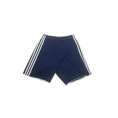 Adidas Athletic Shorts: Teal Stripes Sporting & Activewear - Kids Boy's Size Medium