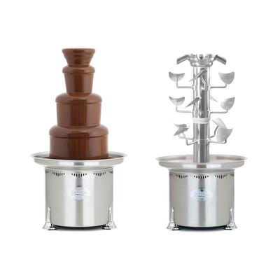 Sephra 10178 44" Magician Chocolate Fountain w/ 20 lb Capacity, Silver, 115 V