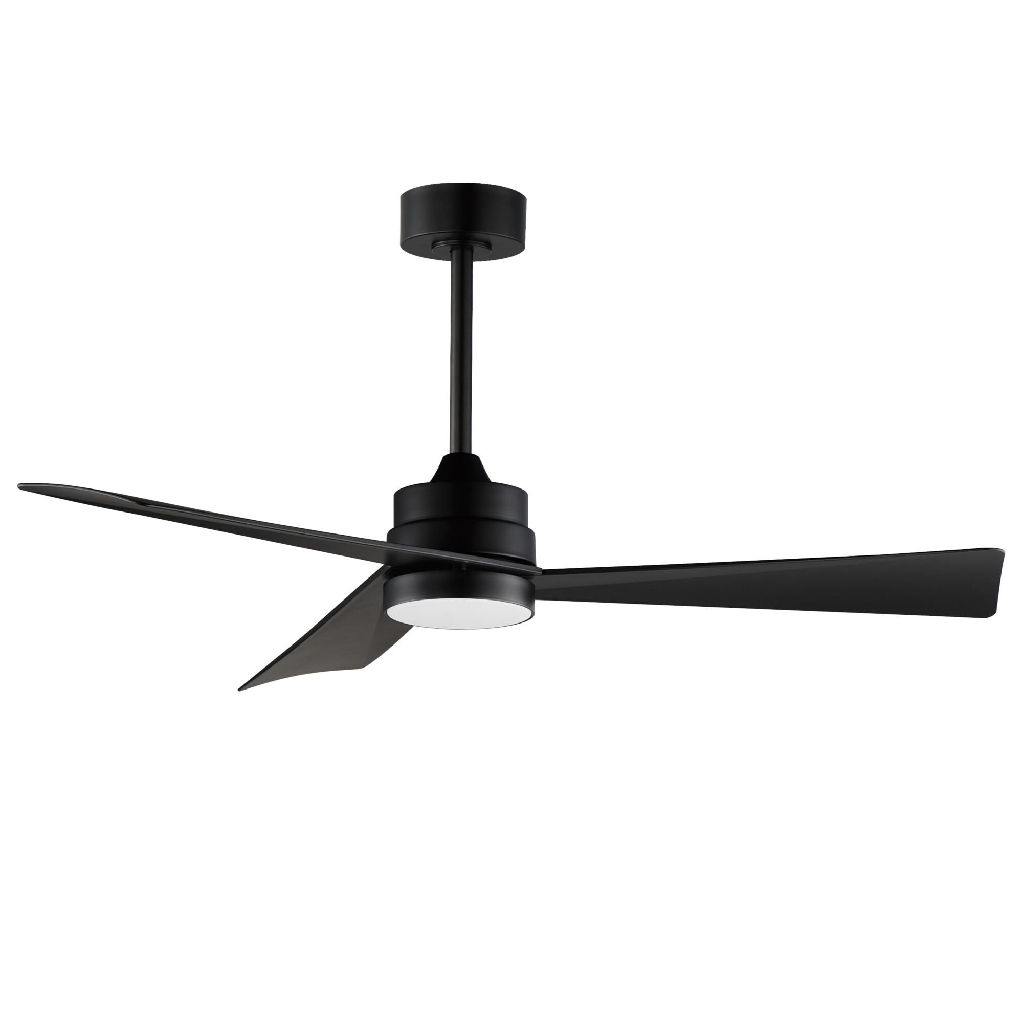 Maxim Lighting Vortex 52 Inch Ceiling Fan with Light Kit - 88847WTBK