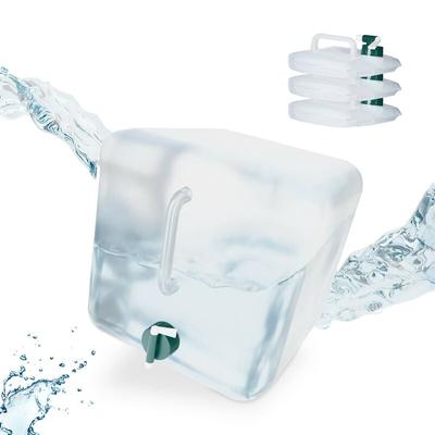 Faltkanister 4er Set, 20 Liter, faltbare Wasserkanister mit Hahn, BPA-frei, Plastikkanister, Image