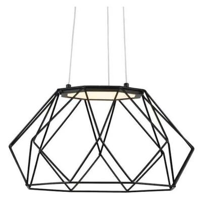 Progress Lighting 243945 - ONE-LIGHT MODERN MATTE BLACK LED HANGING PENDANT LIGHT (P500319-031-30) Indoor Chandelier LED Fixture