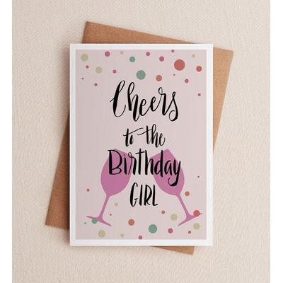 1-800-Flowers Everyday Gift Delivery Cheers To The Birthday Girl Birthday Greeting Card