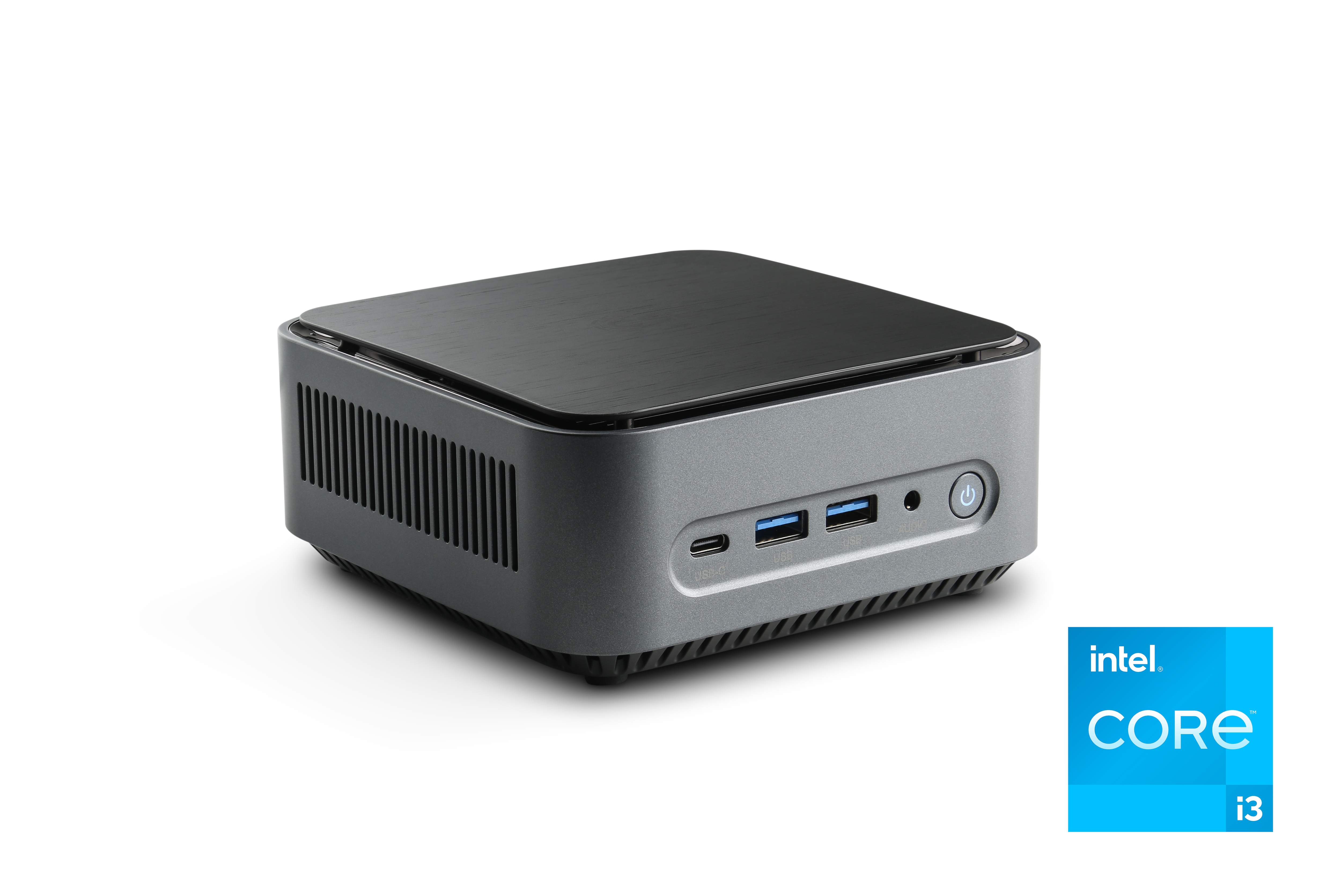 CSL Mini-PC "Narrow Box Intel Core i3 Windows 11", schwarz, Microsoft Windows 11 Pro (64 Bit), 8 GB RAM 2.000 GB SSD, Desktop-PCs Image