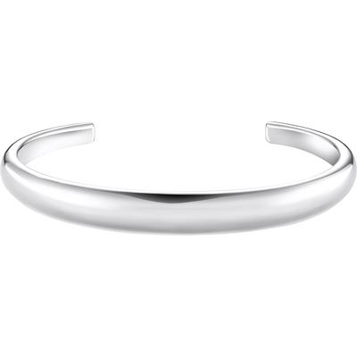 Armreif THOMAS SABO "im zeitlos-edlem Design, Bold Elegance, AR115-001-21-L17, -413-39-L17" Gr. 17, silber (silberfarben