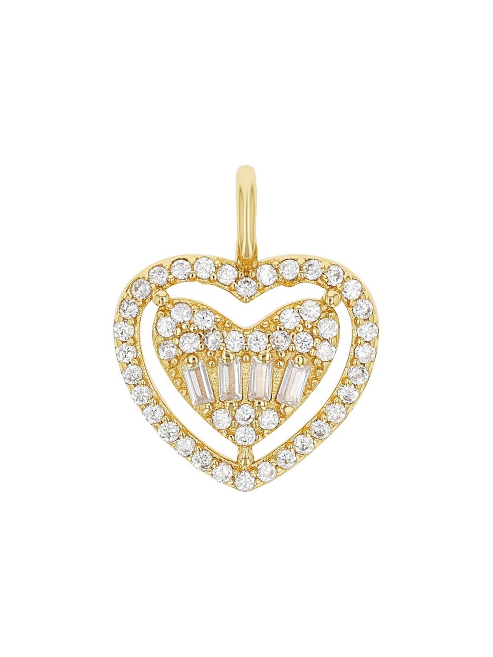 amor Motivanhänger Damen gold, ONE SIZE Image