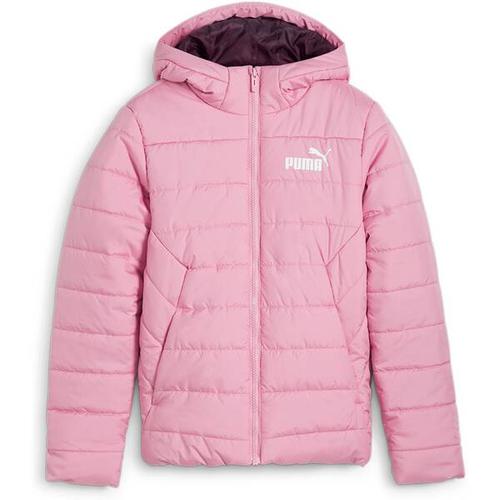 PUMA Kinder Blazer ESS Hooded Padded Jacket, Größe 152 in Pink