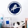 Millwall Crest Wall Sticker - 60cm height x width